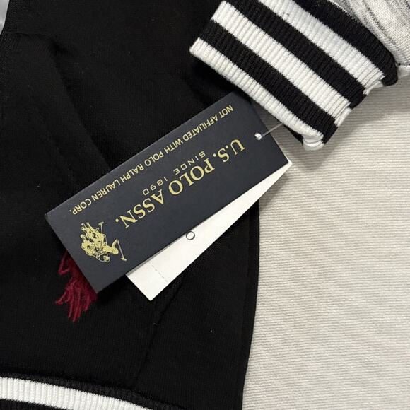 U.S Polo Assn Boys Hooded Jacket Size 3T/4T-Black - Picture 3 of 4